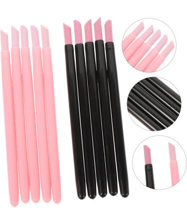 minkissy 2 Sets Nail Quartz Pen Nail File Nail Buffering File Cuticle File Manicure Nail Care Tools Nail Sanding Buffer Fingernail Buffers Files Cuticle Pusher Pp Multifunction Sanding Pen - Buy Online on SooperMarket.com