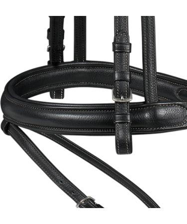 WALDHAUSEN Bridle X-Line Supersoft Black for Warmbloods | Premium Quality Equestrian Gear - International Shipping Available - Buy Online on SooperMarket.com