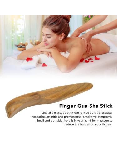 Jauarta Gua Sha Stick - Muscle Relaxing & Stress Relief | Professional Wooden Scraping Massager for Full Body Care - Buy Online on SooperMarket.com