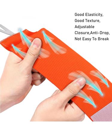Adjustable Sports Captain's Armband - Youth Football Soccer Basketball Volleyball | Orange | International Shipping - Buy Online on SooperMarket.com
