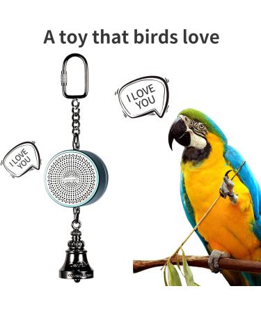 Colorday Bird Talking Coach & Voice Bell Toy (Patent Pending) Blue - Buy Online on SooperMarket.com