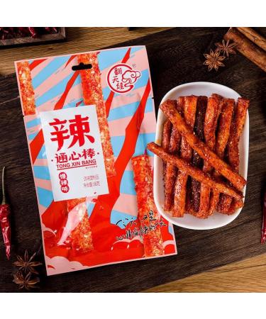 Latiao Combination Pack Spicy Strips Nostalgic Snack Gift Pack Internet Celebrity Snack Food Latiao Big Gluten Instant Snacks Instant Latiao Handmade latiao (406g (5 Big Bags)) - Buy Online on SooperMarket.com