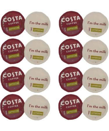 96 x Dolce Gusto Compatible Costa Cappuccino Pods 96 Capsules 48 Drinks - SOLD LOOSE - Buy Online on SooperMarket.com