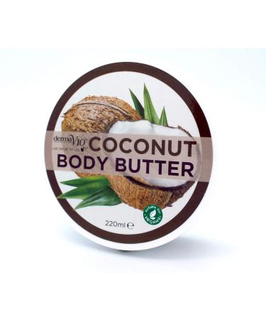 Derma V10 COCONUT Body Butter 220ml 220 ml (Pack of 1)