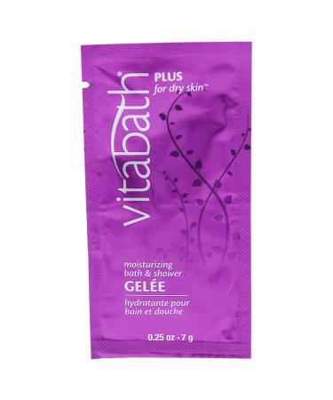 Plus For Dry Skin Moisturizing Bath Shower Gelee by Vitabath for Unisex - 0.25 oz Shower Gel