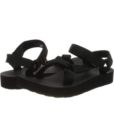 Teva Women's Midform Universal Sandal 8 Black | Stylish and Comfortable Sandal - Buy Online on SooperMarket.com