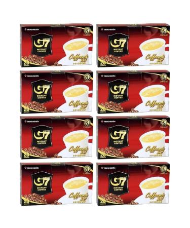CNMART Trung Nguyen G7 Instant Coffee Vietnamese Coffee Mix 3 in 1 320g (Pack of 8)