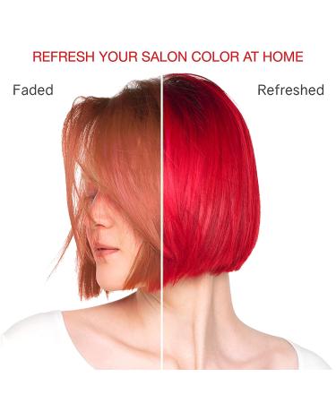 Celeb Luxury Viral Colorditioner Red 8.25 Fl Oz - Professional Semi-Permanent Hair Color Depositing Conditioner - Buy Online on SooperMarket.com