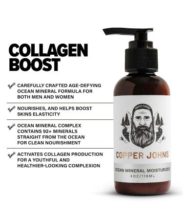 Ocean Mineral Moisturizer | Age-Defying Lotion for All Ages | 92+ Ionic Sea Minerals | Hydrating & Lightly Scented | 4oz - International Shipping Available - Buy Online on SooperMarket.com