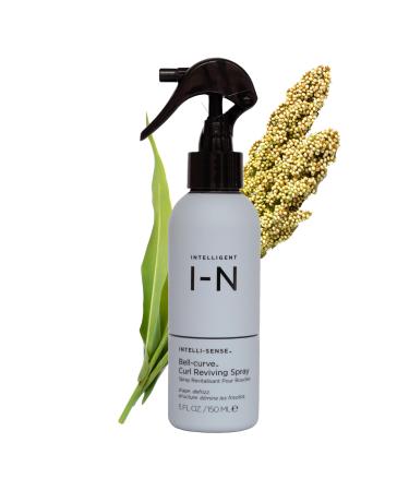 Bell-curve Curl Reviving Spray for Curly Hair Rejuvenating Protein-Infused Mist Vegan 5 Oz