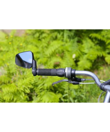 ZEFAL Dooback 2 Rearview Bicycle Mirror - Shatter-Proof Folding Design for E-Bikes & City Bikes | Shop Internationally - Buy Online on SooperMarket.com