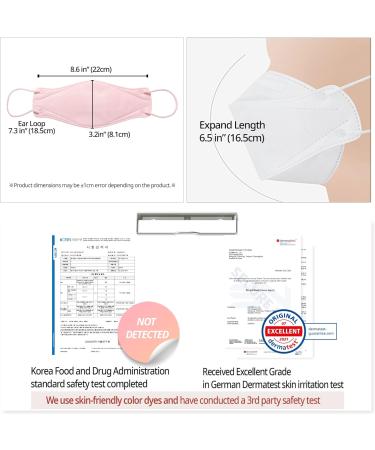 AIRAID-KF94 Multicolor Face Masks (Pink-20P) - Individually Wrapped for Adults and Teens - Buy Online on SooperMarket.com