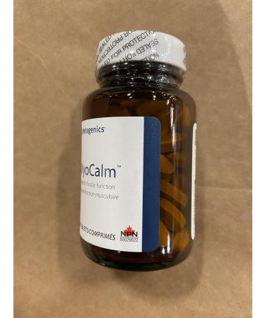 Metagenics - MyoCalm - Muscle Support Formula with Calcium Magnesium Passionflower and Valerian - 60 Tablets - Buy Online on SooperMarket.com