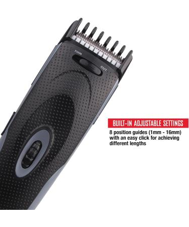 Buy Barbasol Hair Clipper & Beard Trimmer for Men - Adjustable Combs USB Rechargeable - International Shipping Available - Buy Online on SooperMarket.com