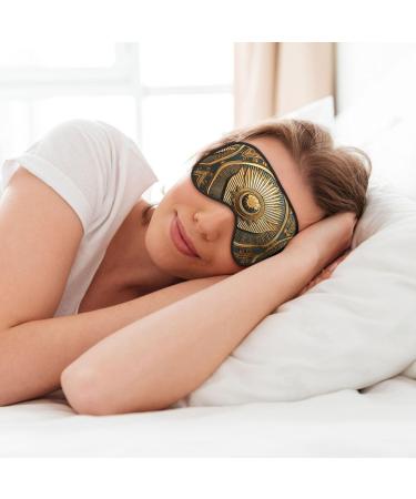 Sun Old Egyptian Timeless Grace Soft Sleep Eye Mask - Breathable Travel Eye Patch for Women | Relax & Rejuvenate - Buy Online on SooperMarket.com