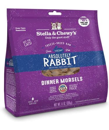 Stella & Chewy's Freeze-Dried Raw Cat Dinner Morsels Bundle | Absolutely Rabbit + Chick Chick Chicken Recipes | 16 oz - Buy Online on SooperMarket.com