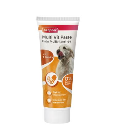 Beaphar Multi-Vitamin Paste for Dogs 250 g (Pack of 2) Multi-Vitamin 250 Gr (Pack of 2)