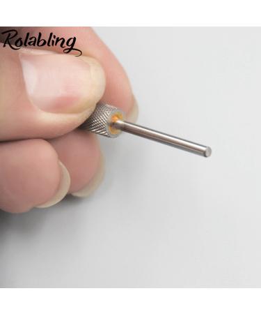 Rolabling Round Head Alloy Nail Drill Bit - Medium Size for Manicure, Gel Polish Removal, and Nail Accessories - 1 Pack - Buy Online on SooperMarket.com