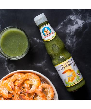 HEALTHY BOY Seafood Dipping Sauce with Chilli Garlic and Coriander 335 g - Buy Online on SooperMarket.com