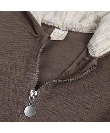 Kids Tales Newborn Baby Winter Warm Rabbit Ear Hooded Romper 12-18 Months - Color 02 - Buy Online on SooperMarket.com