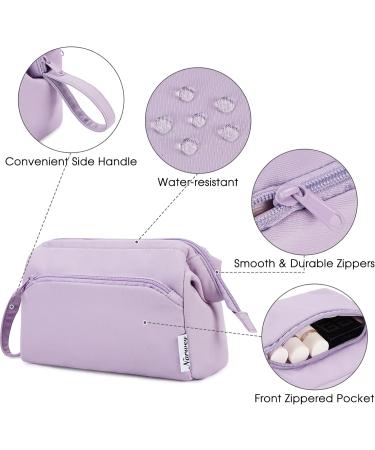 Narwey Large Purple Makeup Bag Travel Toiletry Organizer for Women - Buy Online on SooperMarket.com