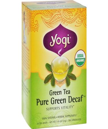 Yogi Tea Green Pure Decaf 16 Count - Buy Online on SooperMarket.com