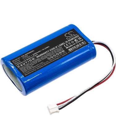 FITHOOD Battery Replacement for Albrecht DR860 DR 855 DR855 DR 860 27856 (5200mAh/3.7V)