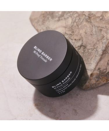 Blind Barber 90 Proof Pomade 2.5oz - Strong Hold Matte Styling Pomade for Men with Natural Finish - Water Based & Grease-Free - Infused with Hops & Tonka Bean - Buy Online on SooperMarket.com