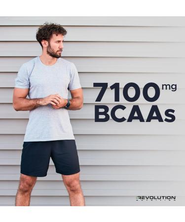 Revolution Nutrition BCAA Splash BCAA Powder Vegan Formula Zero Calorie Lactose Free Muscle Recovery Post Workout 7100 Mg of Branched Chained Amino Acid 1000 mg Citrulline Malate 280 G 46 Servings (Sour Watermelon 0.62 Pound) Watermelon 0.62 Pound - Buy Online on SooperMarket.com