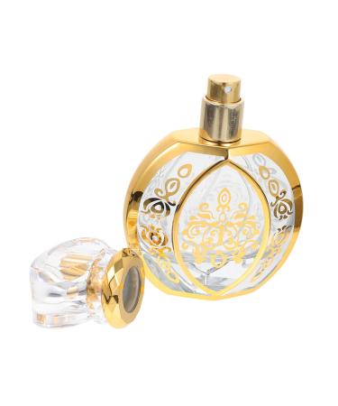 WOFASHPURET Perfume Bottle Glass 50ml Spray Bottle Travel Cosmetic Bottle Vintage