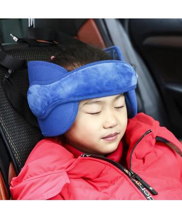 Adjustable Baby Headrest Sleep Aid Belt for Child Safety Seat - Soft & Comfortable Blue | TIANNAIT - Buy Online on SooperMarket.com
