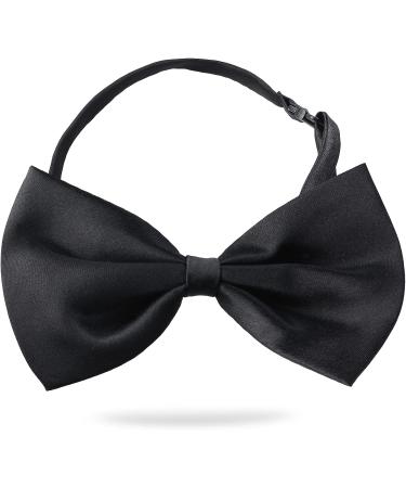 Yewong 2 Pieces Pet Formal Accessories Set - Pet Top Hat with Pet Formal Necktie/Bowtie Birthday Party Gradation Halloween Costumes Accessories for Dog Cat (Black-A) - Buy Online on SooperMarket.com