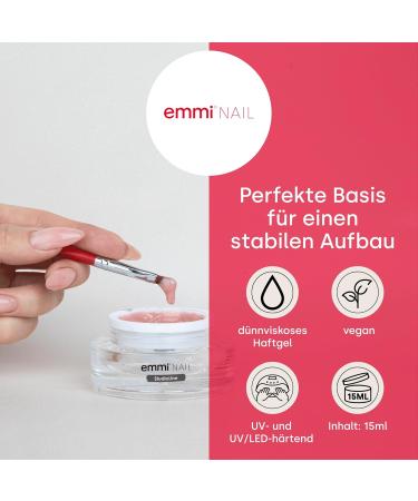 Emmi Nail Studioline Prime Men - Vegan LED UV Gel Primer for Geln gel | 15ml Thin-Viscosity Base for Builder-Gel - Buy Online on SooperMarket.com