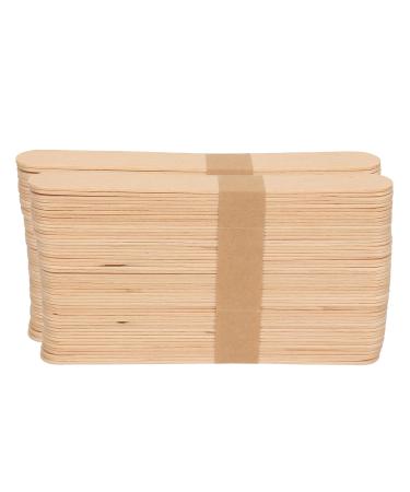 300pcs Birch Wood Wax Applicator Stick - Easy to Use Portable Mixing Sticks for Beauty Salons - International Shipping - Buy Online on SooperMarket.com