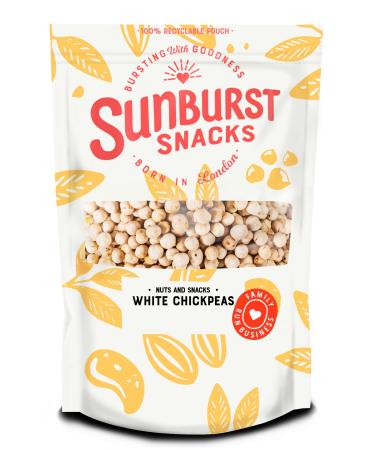 Sunburst Chickpeas White - Roasted & Salted 500g