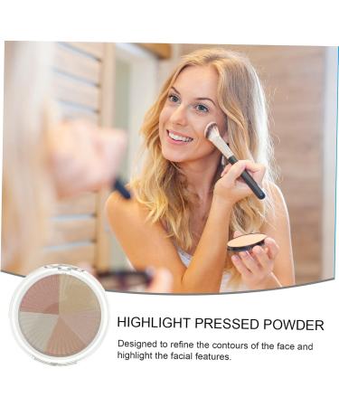Healeved 1 Box Face Shimmer Powder Face Highlight Powder Highlighter Cream Plastic Shell - Buy Online on SooperMarket.com
