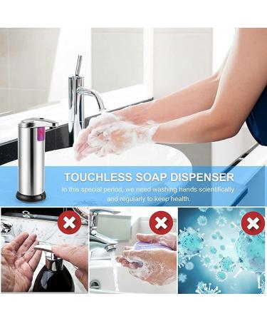 Automatic Soap Dispenser Touchless Soap Dispenser With Infrared Sensor Zwm590 (Silver One Size) Silver One Size - Buy Online on SooperMarket.com