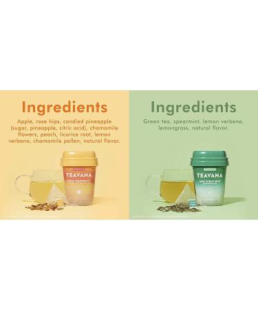 Teavana Jade Citrus Mint & Peach Tranquility Tea - Exquisite Blend for Relaxation - Buy Online on SooperMarket.com