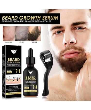 East Moon Beard Shaping Pen 2PC Set | Beard Growth Serum Oil & Roller | Best Gift for Men - Buy Online on SooperMarket.com