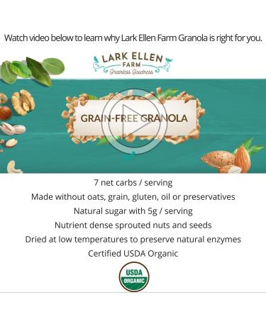 Lark Ellen Farm Organic Paleo Granola Bites - Cacao Cherry 8 oz (Pack of 3) - Buy Online on SooperMarket.com