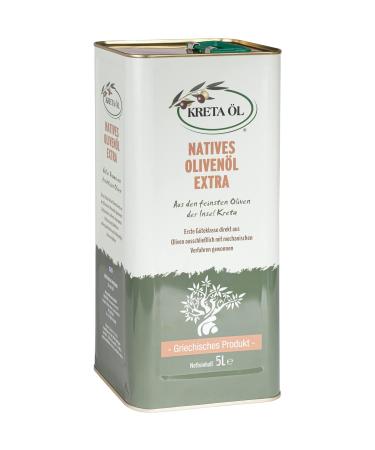 Crete Oil - Extra virgin olive oil - 5 liters 5 l (1 pack)