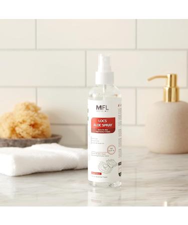 Made For Locs Vegan Aloe Refresher Spray | Hydrating Moisturizer for Locs & Dreadlocks Natural Hair Care | Nourishing Locs Spray with Aloe Vera 8 oz - Buy Online on SooperMarket.com