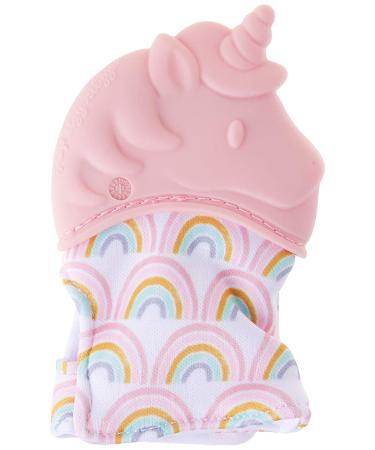 Itzy Ritzy Itzy Mitt Silicone Teether - Light Pink Unicorn for 3+ Months - Buy Online on SooperMarket.com