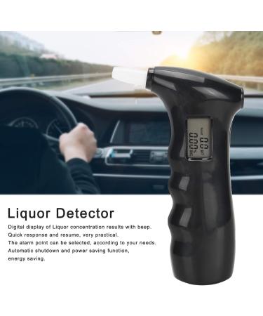 Breathalyzer Professional-Grade Accuracy Breath Alcohol Tester with LCD Digital Display Portable Alcohol Analyzer Detector for Home Party Personal Use - Buy Online on SooperMarket.com