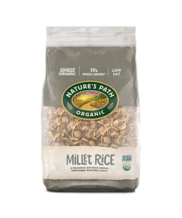 Nature's Path Organic Millet Rice Flakes Cereal, 2 Lbs. Earth Friendly Package (Pack of 6), Non-GMO, 30g Whole Grains, Low Fat Millet Rice 10.6 Ounce (Pack of 6)