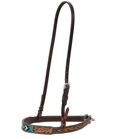 Turquoise Cross Turqoise Beaded Collection Noseband