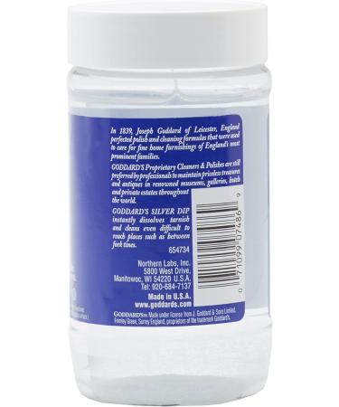 Goddards Silver Cleaner Dip 10 oz - Professional Silver Jewelry Cleaner & Tarnish Remover for Small Items - Buy Online on SooperMarket.com