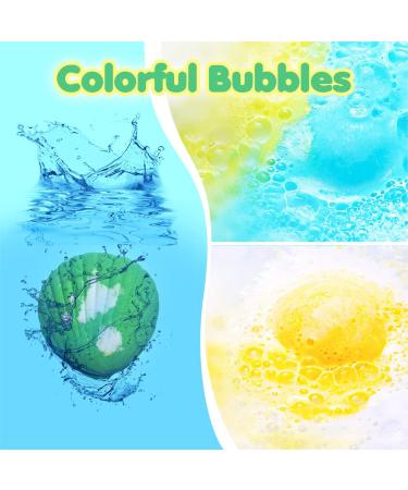 Shell Kids Bath Bombs Gift Set with Surprise Toys - Handmade Bubble Bath Fizzes for Children - Perfect for Birthday, Christmas & Party Favor - Buy Online on SooperMarket.com