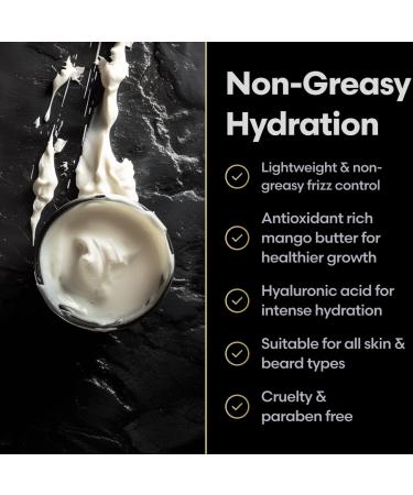 Beard Struggle Alfheim's Forests Beard Cream for Men | Moisturizer & Softener with Avocado & Jojoba Oils - Itch Relief & Hydration - 50g - Buy Online on SooperMarket.com