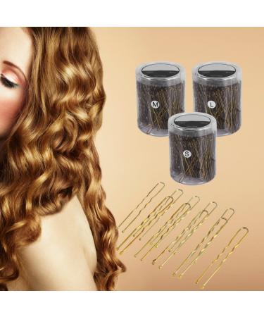 300-Pack Hairpins Hair Clips & U-Pins + 100 Hair Ties with Storage Box - Perfect Hair Accessories for Women & Girls - Buy Online on SooperMarket.com